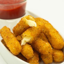 Breaded Provolone Cheese Sticks