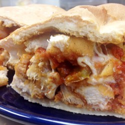 Chicken Cacciatore Sub Large